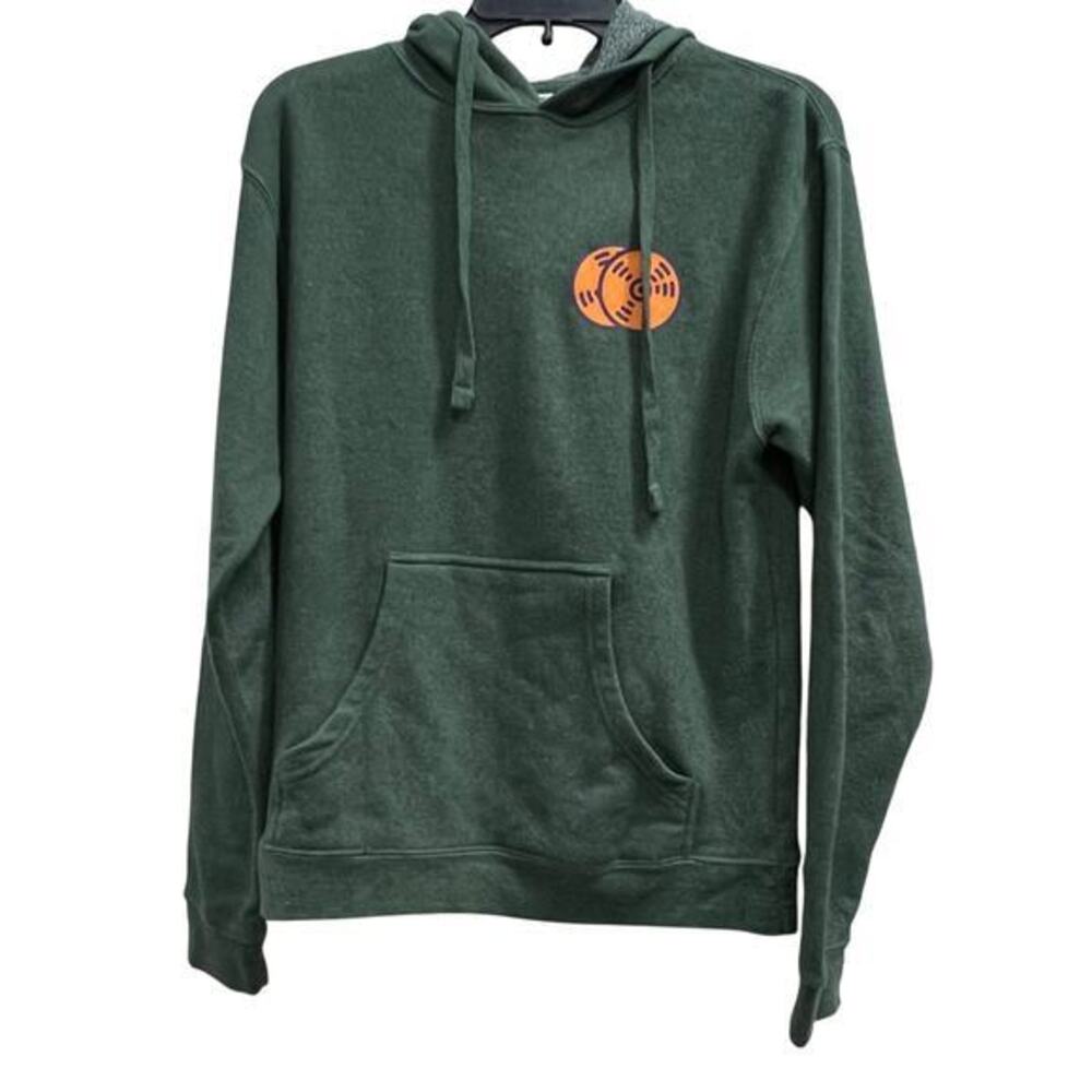 Morgan Wallen Dangerous Double Album Tour Green pullover hoodie sweatshirt sz S